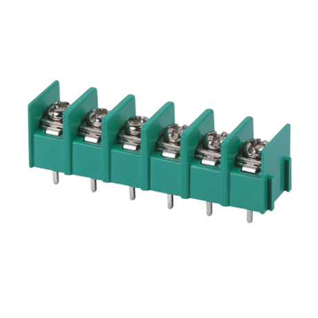 Barrier terminal blocks Screw type 2.5mm² Pin spacing 7.62mm 6-pole PCB connector 