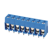 Euro terminal blocks Spring type 2.5mm² Pin spacing 5.00 mm 8-pole PCB connector