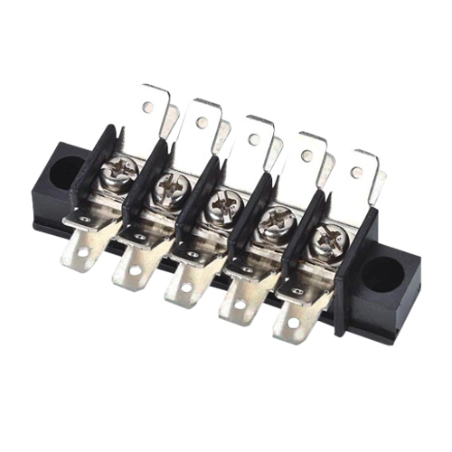 Barrier terminal blocks Screw type 4.0mm² Pin spacing 11.00 mm 5-pole PCB connector 