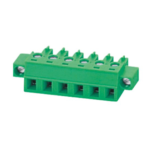 Pluggable terminal block Plug in 0.5-1.5mm² Pin spacing 5.08 mm 6-pole Female connector