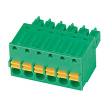 Pluggable terminal block Plug in 0.5mm² Pin spacing 2.50 mm 9-pole Female connector