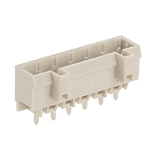 Multi-purpose spring connectors Straight male header Pin spacing 5 mm 6-pole MCS connector